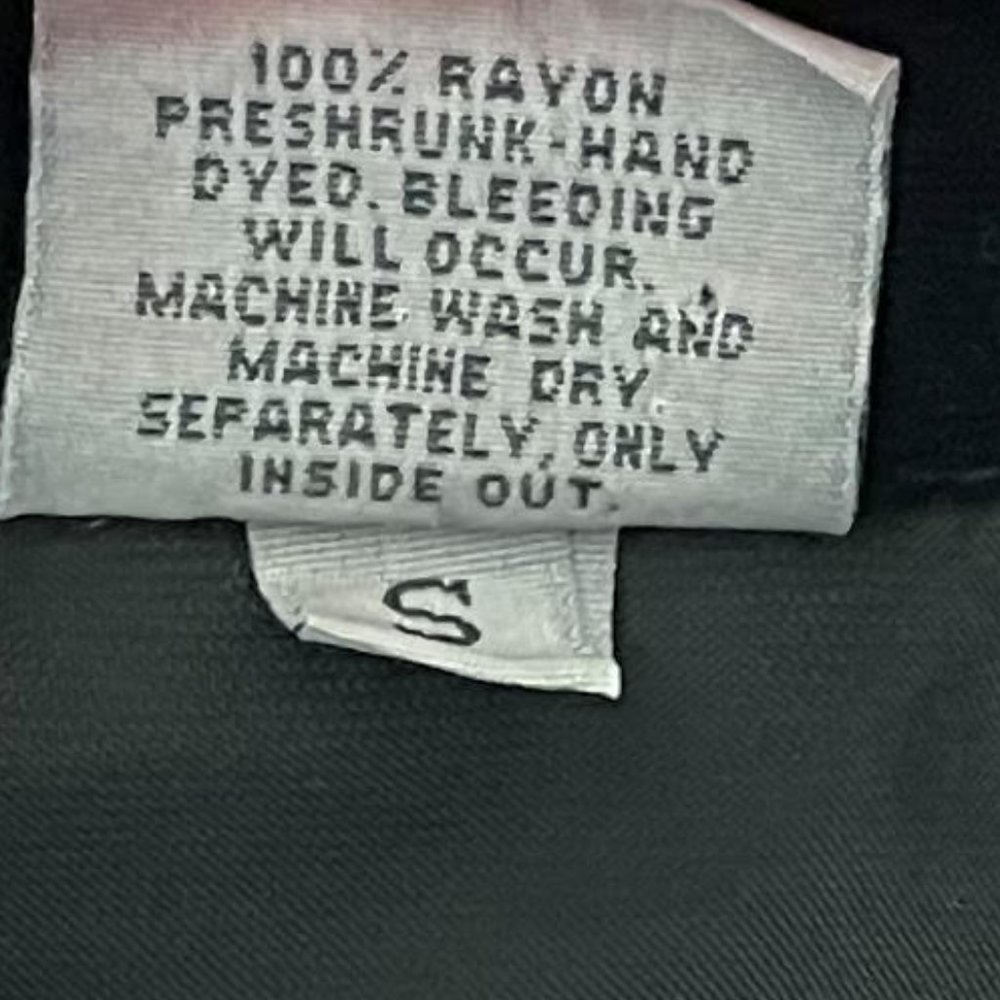 CP Shades Small Black Button Front Velvet Jacket Blazer - Picture 6 of 6